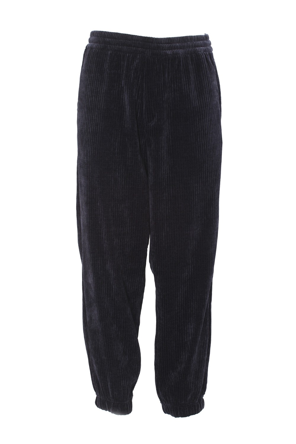 shop EMPORIO ARMANI  Pantalone: Emporio Armani pantaloni jogger in velour a coste.
Vita elastica.
Zip frontale nascosta.
Tasche laterali.
Fondo elasticizzato.
Tasca a filetto posteriore.
Composizione: 98% poliestere, 2% elastan.
Made in Romania.. 6D1P6V 1JHNZ-0922 number 9424938